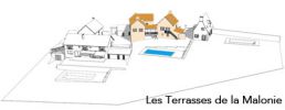 Domaine de la Malonie - situation maison 2&3